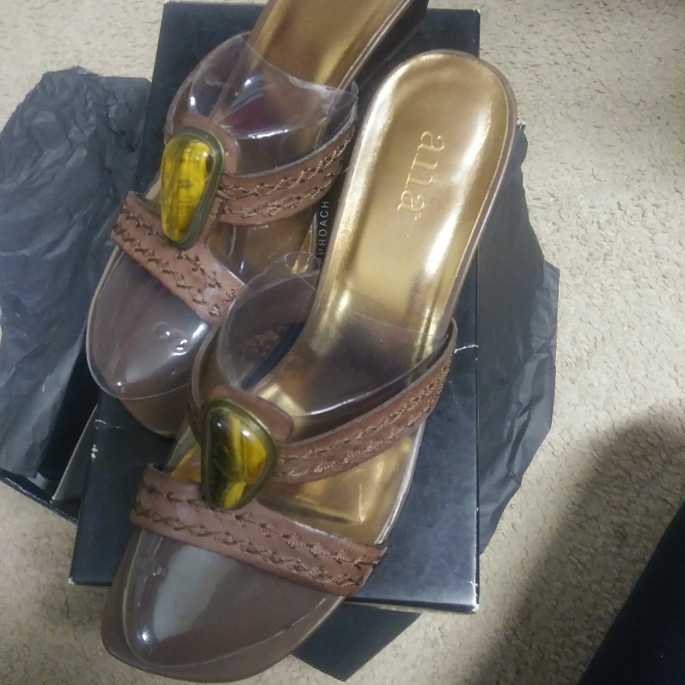 A.n.a Ladies Wedge Sandals